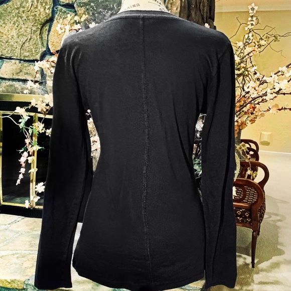 ❌SOLD❌ Banana Republic Black Long Sleeve Top NWOT - Picture 6 of 8